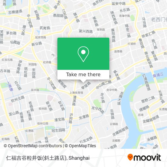 仁福吉谷粒井饭(斜土路店) map