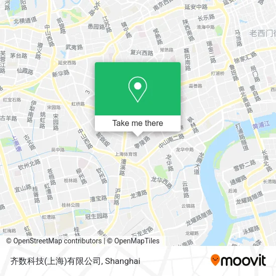 齐数科技(上海)有限公司 map