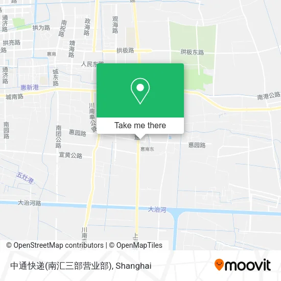 中通快递(南汇三部营业部) map