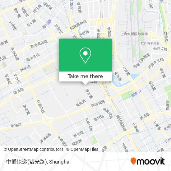 中通快递(诸光路) map