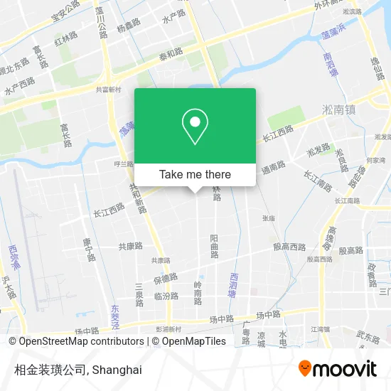 相金装璜公司 map