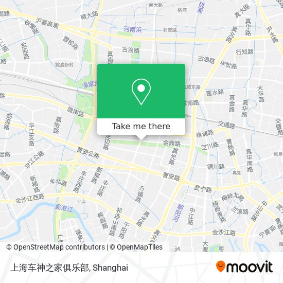上海车神之家俱乐部 map