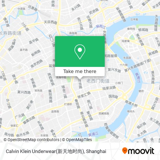 Calvin Klein Underwear(新天地时尚) map
