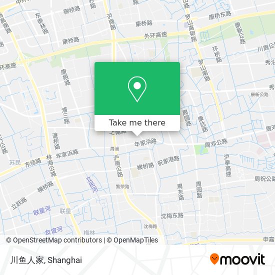 川鱼人家 map