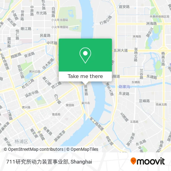 711研究所动力装置事业部 map