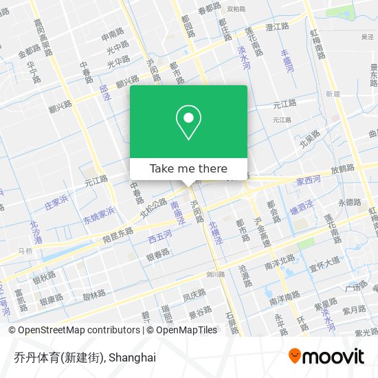 乔丹体育(新建街) map