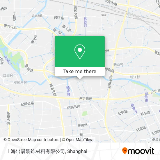 上海出晨装饰材料有限公司 map