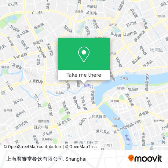 上海君雅堂餐饮有限公司 map