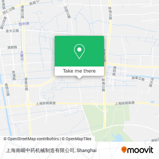上海南崛中药机械制造有限公司 map