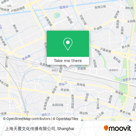 上海天覆文化传播有限公司 map