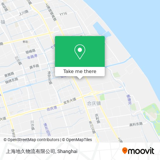 上海地久物流有限公司 map