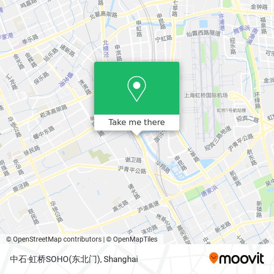 中石·虹桥SOHO(东北门) map