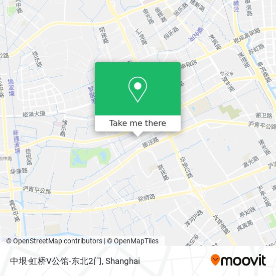 中垠·虹桥V公馆-东北2门 map