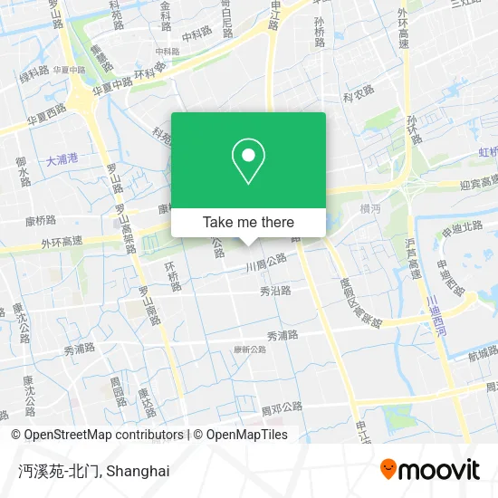 沔溪苑-北门 map