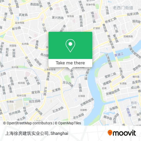 上海徐房建筑实业公司 map