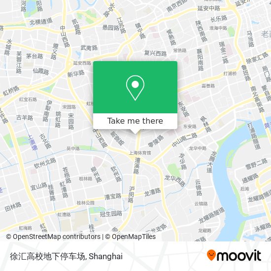 徐汇高校地下停车场 map