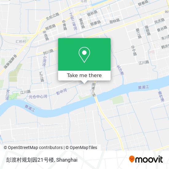 彭渡村规划园21号楼 map