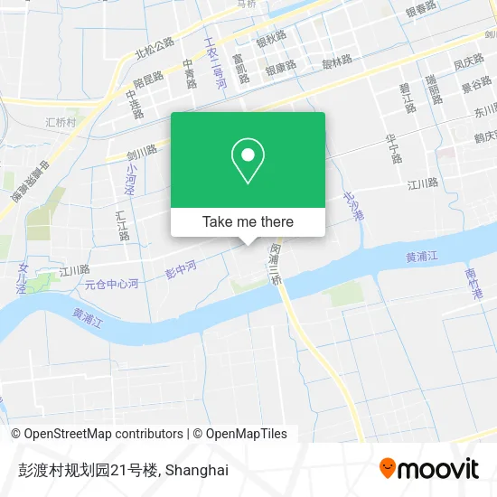 彭渡村规划园21号楼 map