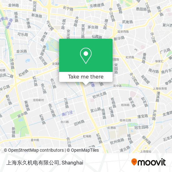 上海东久机电有限公司 map