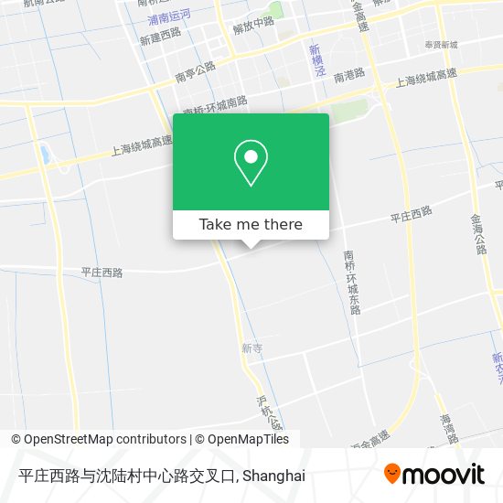 平庄西路与沈陆村中心路交叉口 map