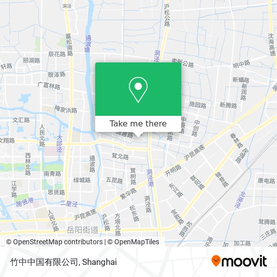 竹中中国有限公司 map