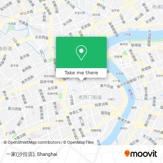 一家(沙拉店) map