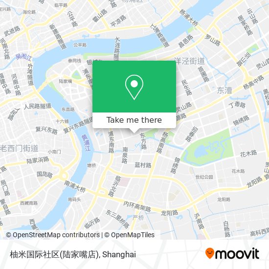 柚米国际社区(陆家嘴店) map