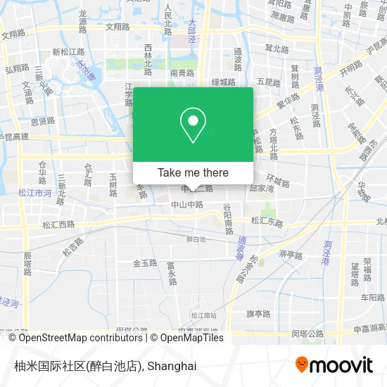 柚米国际社区(醉白池店) map