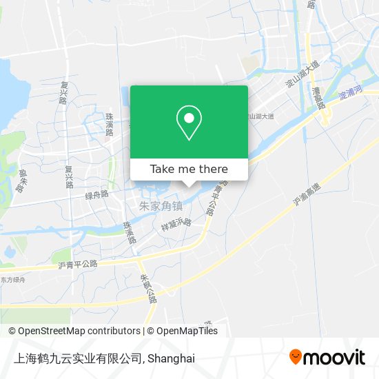 上海鹤九云实业有限公司 map