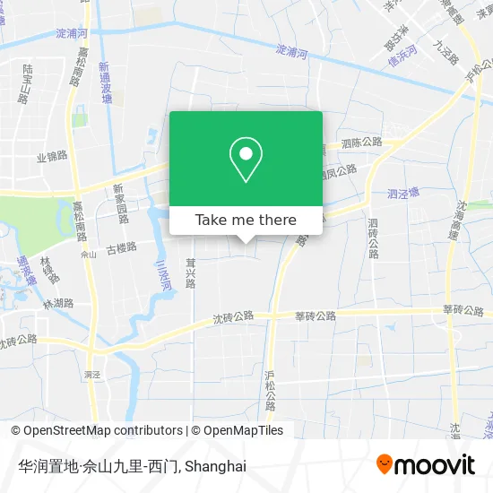 华润置地·佘山九里-西门 map