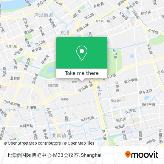 上海新国际博览中心-M23会议室 map