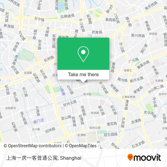 上海一房一客普通公寓 map