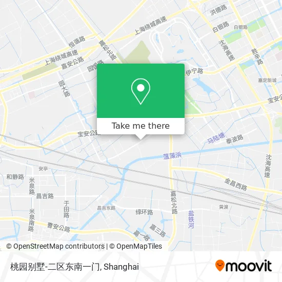 桃园别墅-二区东南一门 map
