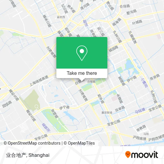 业合地产 map
