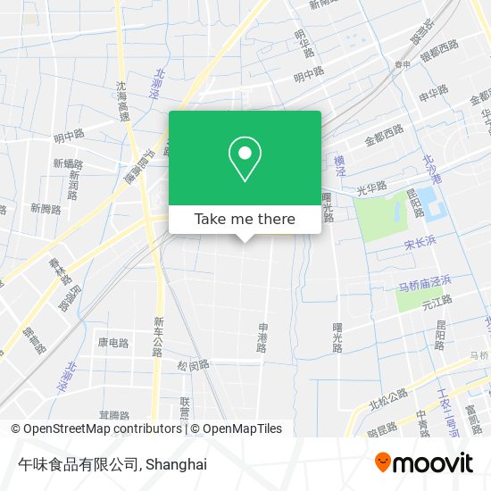 午味食品有限公司 map