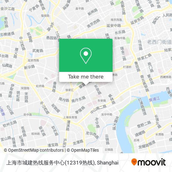 上海市城建热线服务中心(12319热线) map