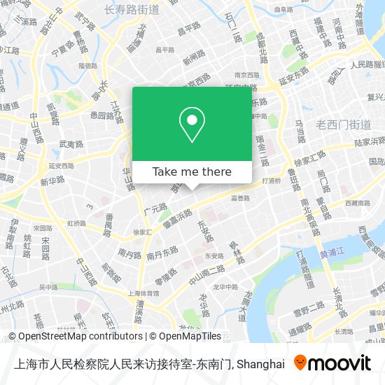 上海市人民检察院人民来访接待室-东南门 map