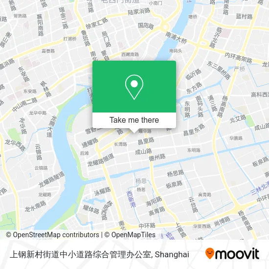 上钢新村街道中小道路综合管理办公室 map