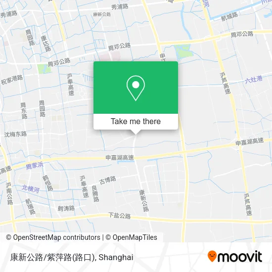 康新公路/紫萍路(路口) map