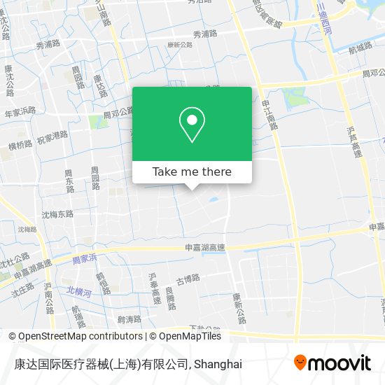 康达国际医疗器械(上海)有限公司 map