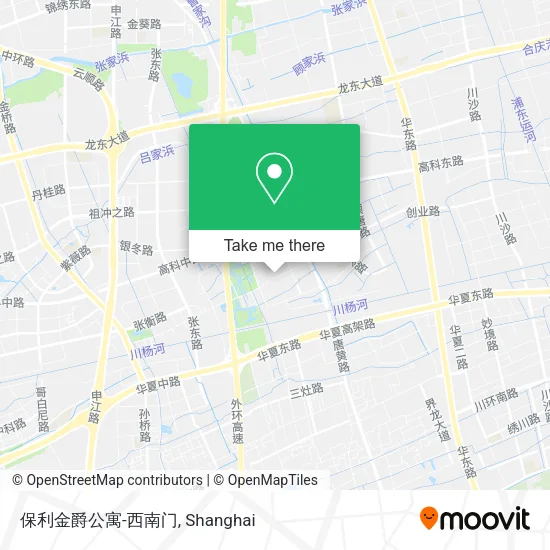保利金爵公寓-西南门 map