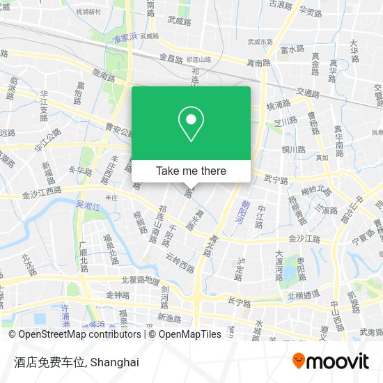 酒店免费车位 map