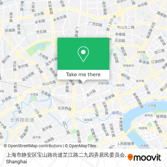 上海市静安区宝山路街道芷江路二九四弄居民委员会 map