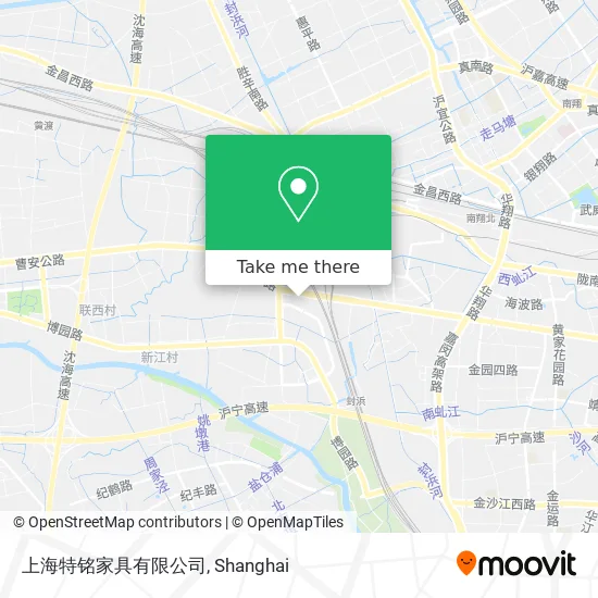 上海特铭家具有限公司 map