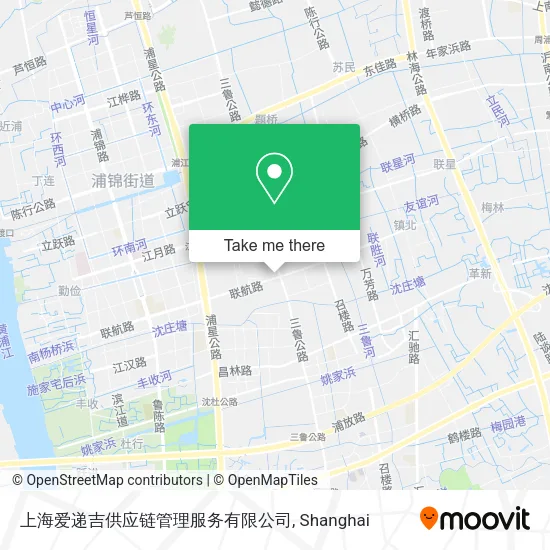 上海爱递吉供应链管理服务有限公司 map