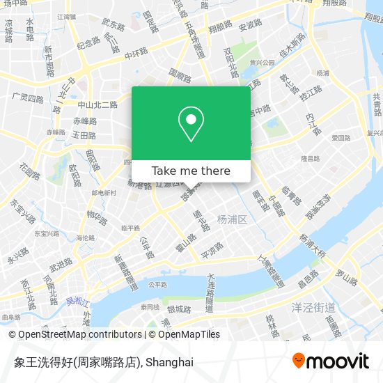 象王洗得好(周家嘴路店) map
