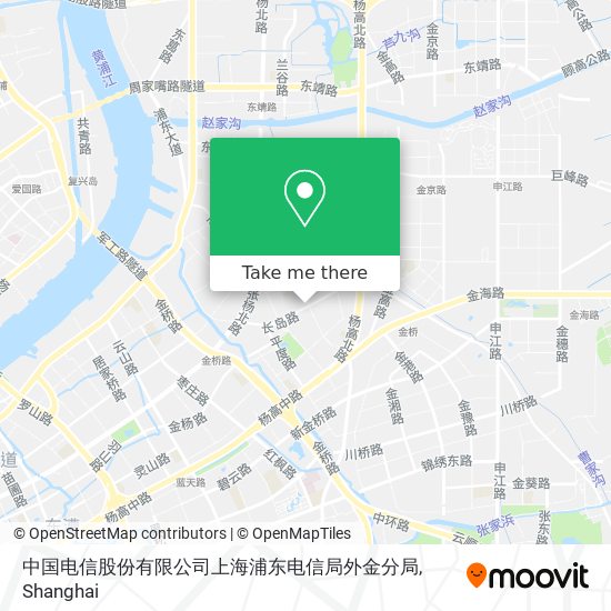 中国电信股份有限公司上海浦东电信局外金分局 map
