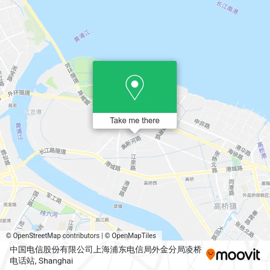 中国电信股份有限公司上海浦东电信局外金分局凌桥电话站 map