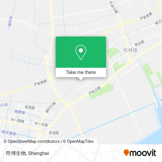 昂博生物 map