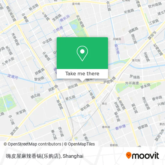 嗨皮屋麻辣香锅(乐购店) map